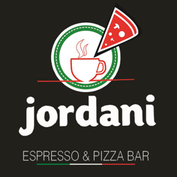 Pizzaservice Jordani logo.